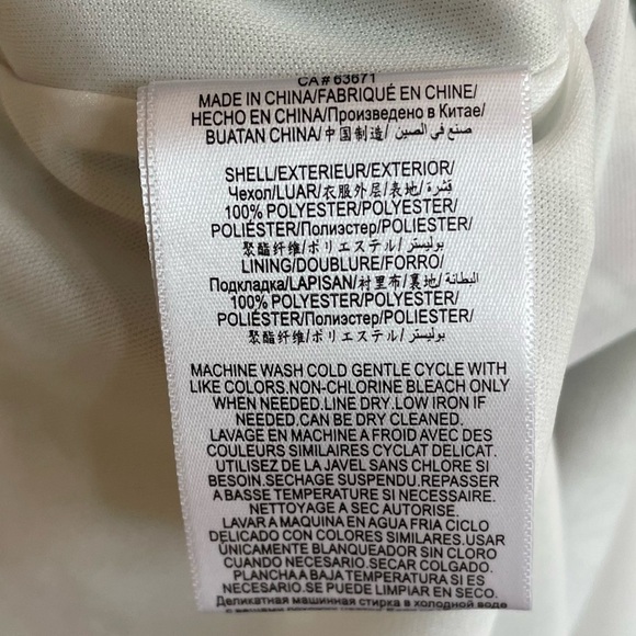 NWT BCBGeneration Color Garden Puff Sleeve Cottagecore Mini Dress, Size 2 - Picture 11 of 11